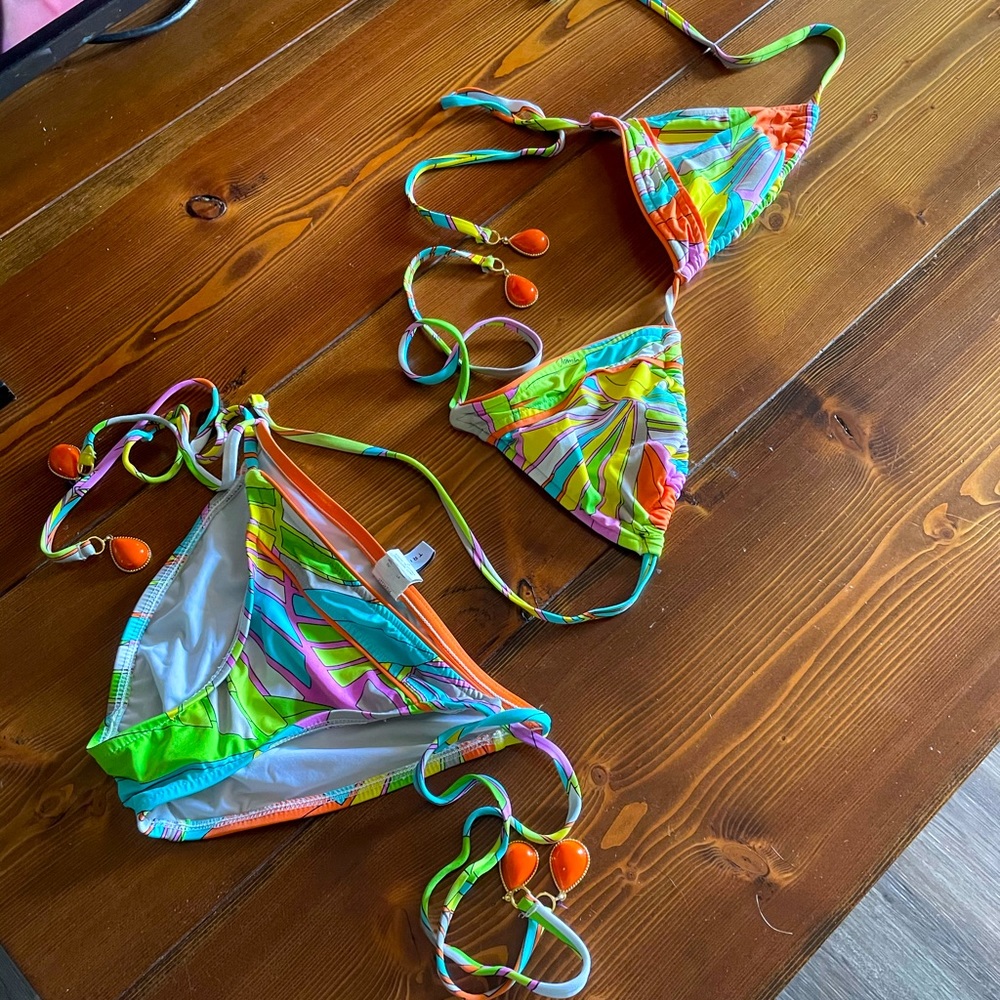 Trina Turk String Bikini - image 1